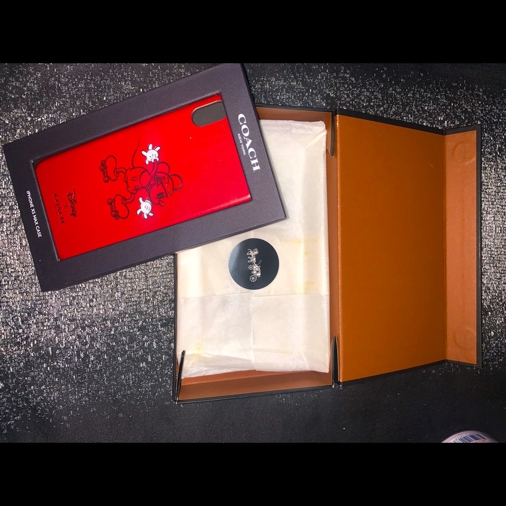 Brand New Coach X Disney IPhone XS MAX case
